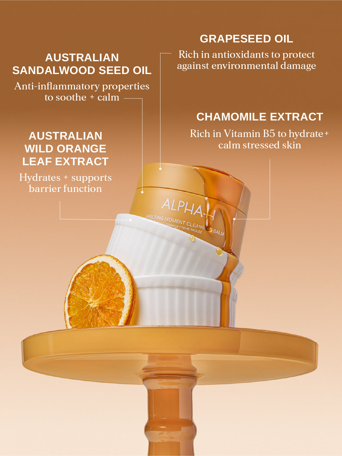 Melting Moment Cleansing Balm Crème Brulée - LIMITED EDITION